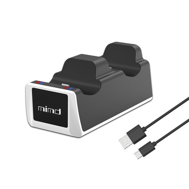 Dual PS5 Wireless Controller Charging Dock - Seamless Gaming Power