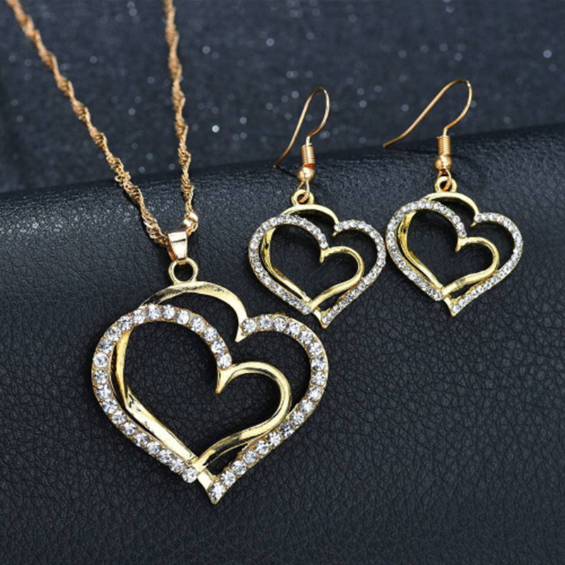 Exquisite European & American Luxe Bridal Jewellery Set – A Sophisticated Touch for Wedding Dinners & Elegant Gowns