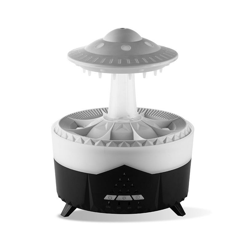 🌧️ UFO Raindrop Humidifier & Aromatherapy Diffuser..A Tranquil Rain Experience for Your Home