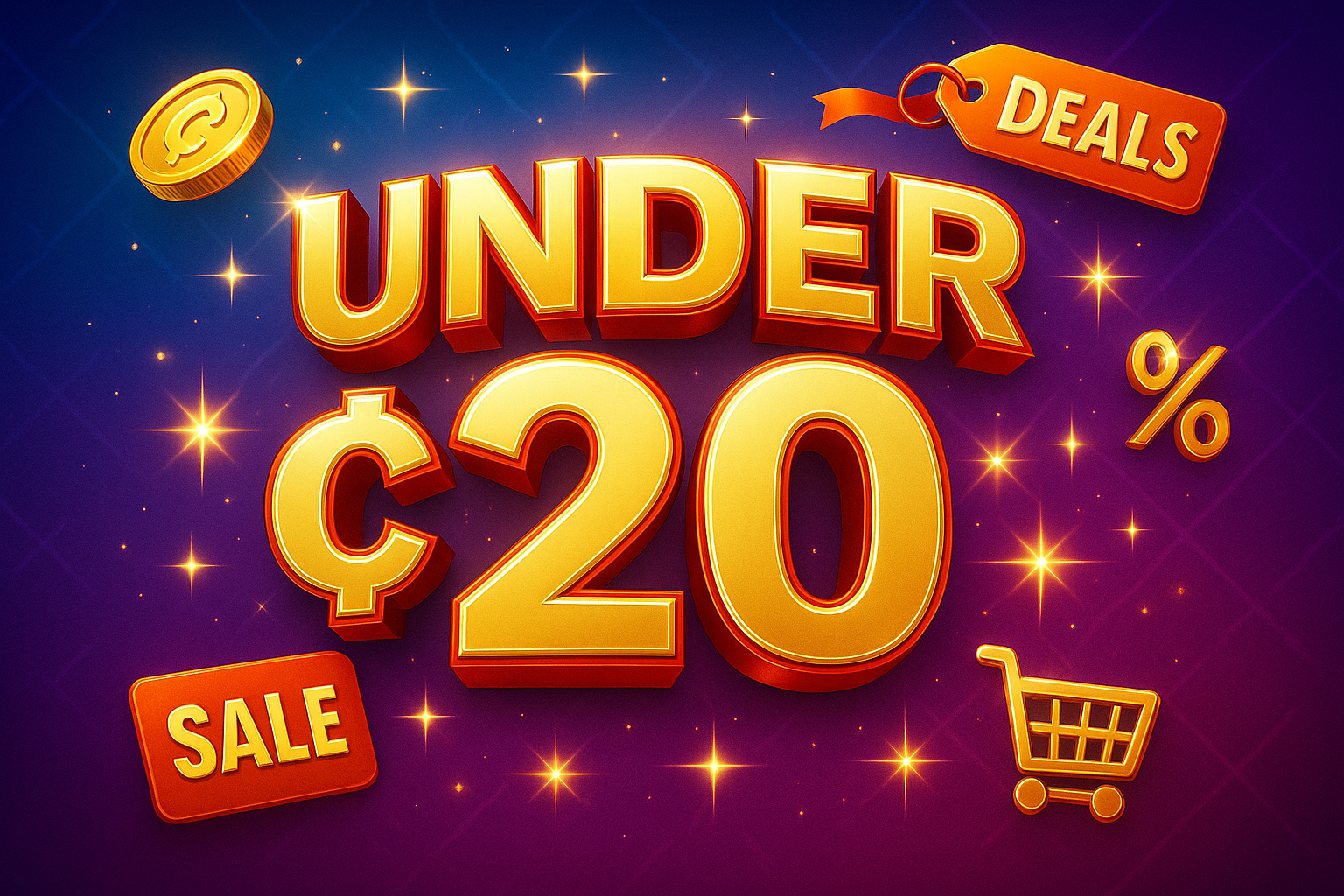 💵  Under ¢20