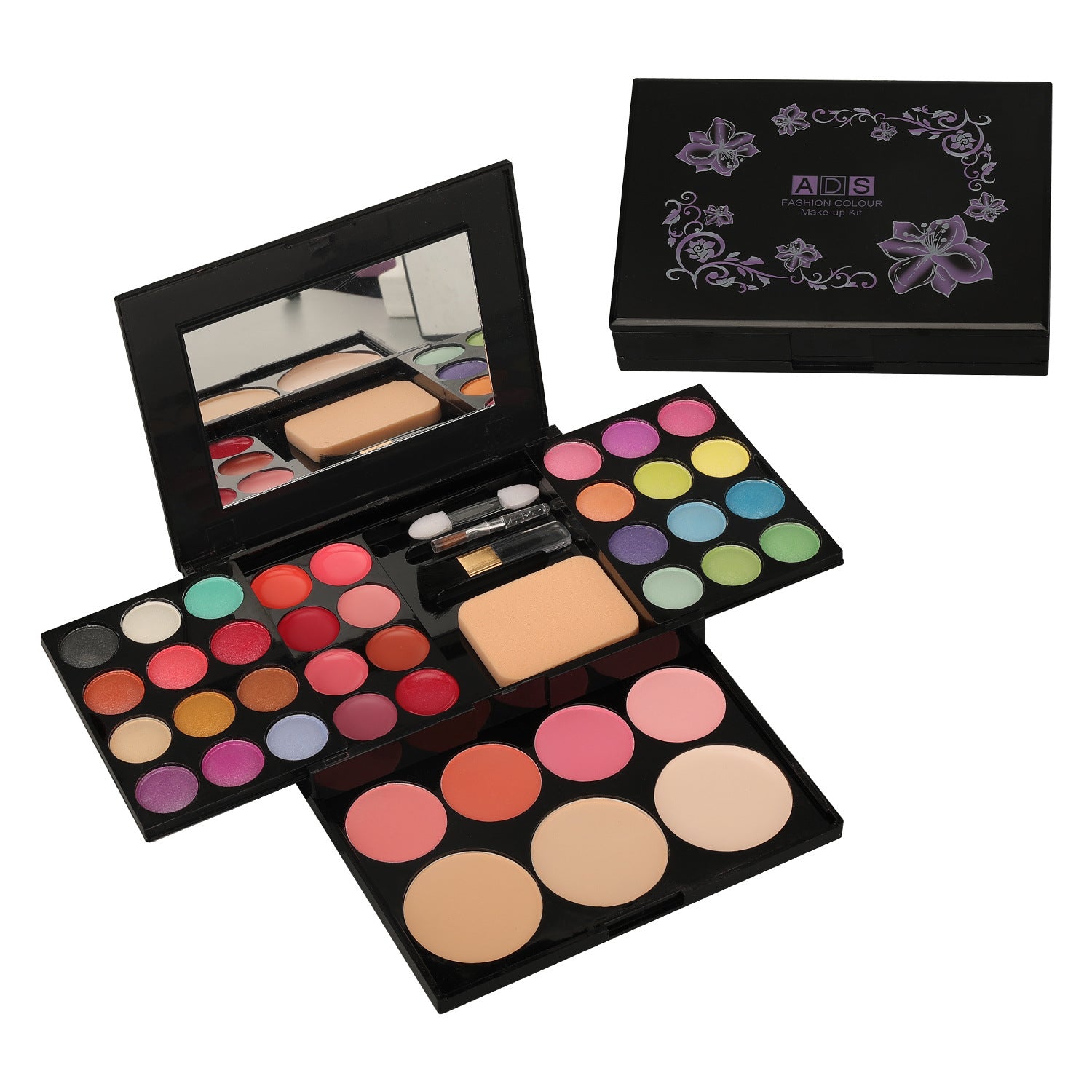 💋 All-in-One Makeup Kit for Women – Full Face Palette with Eyeshadow, Blush, Bronzer & Concealer