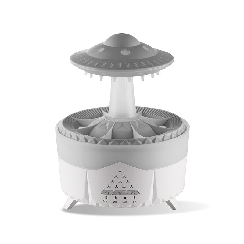 🌧️ UFO Raindrop Humidifier & Aromatherapy Diffuser..A Tranquil Rain Experience for Your Home
