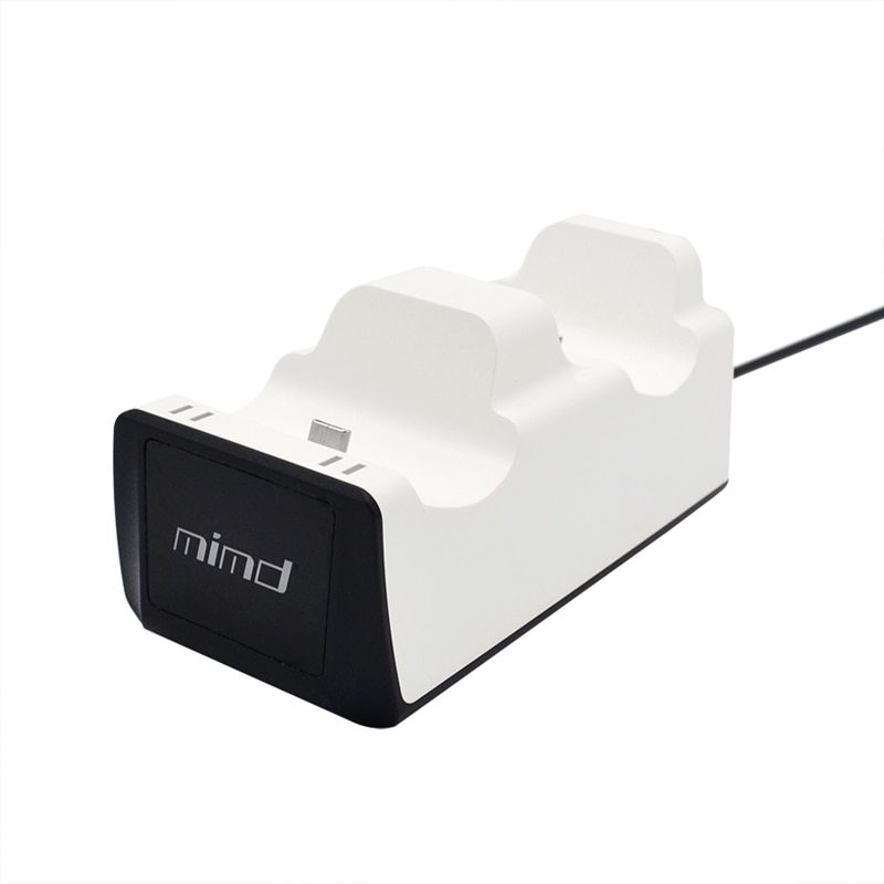Dual PS5 Wireless Controller Charging Dock - Seamless Gaming Power