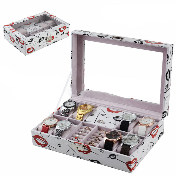 💄 Women’s Makeup Organizer Box – DIY Storage Desk Case with PU Leather Finish