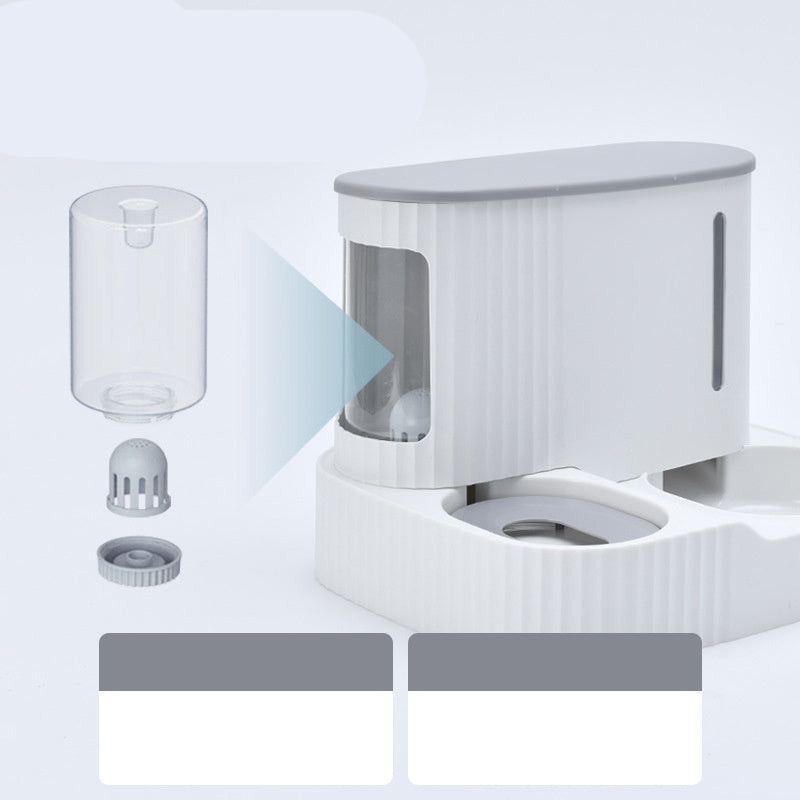 rinkinCat Automatic Dg Fountain Feeder Integrated Water Feeder Pet Supplies