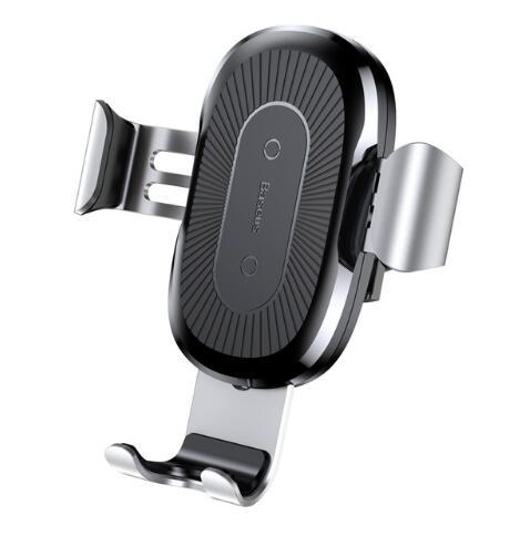 Modern Gravity Bracket: Stylish 2-in-1 Wireless Car Charger & Phone Holder