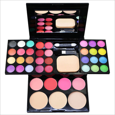 💋 All-in-One Makeup Kit for Women – Full Face Palette with Eyeshadow, Blush, Bronzer & Concealer