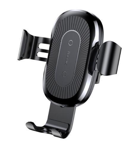 Modern Gravity Bracket: Stylish 2-in-1 Wireless Car Charger & Phone Holder