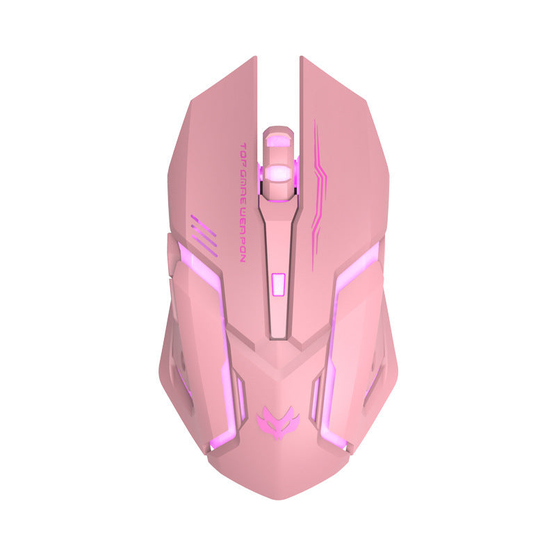 Silent Precision Wireless Gaming Mouse with Advanced Charging Tech