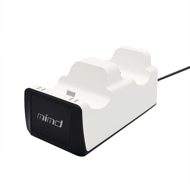 Dual PS5 Wireless Controller Charging Dock - Seamless Gaming Power