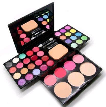 💋 All-in-One Makeup Kit for Women – Full Face Palette with Eyeshadow, Blush, Bronzer & Concealer