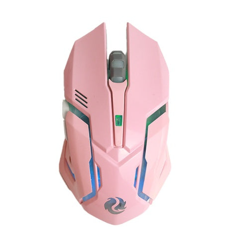 Silent Precision Wireless Gaming Mouse with Advanced Charging Tech