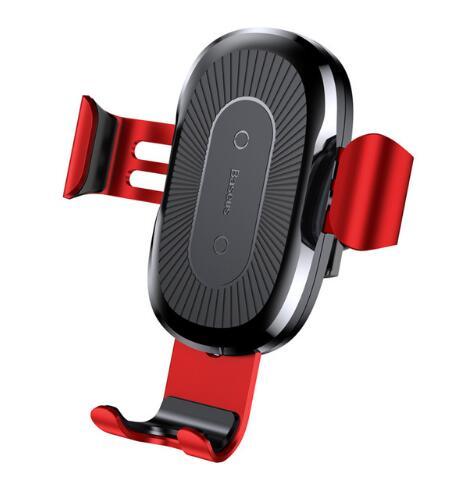 Modern Gravity Bracket: Stylish 2-in-1 Wireless Car Charger & Phone Holder