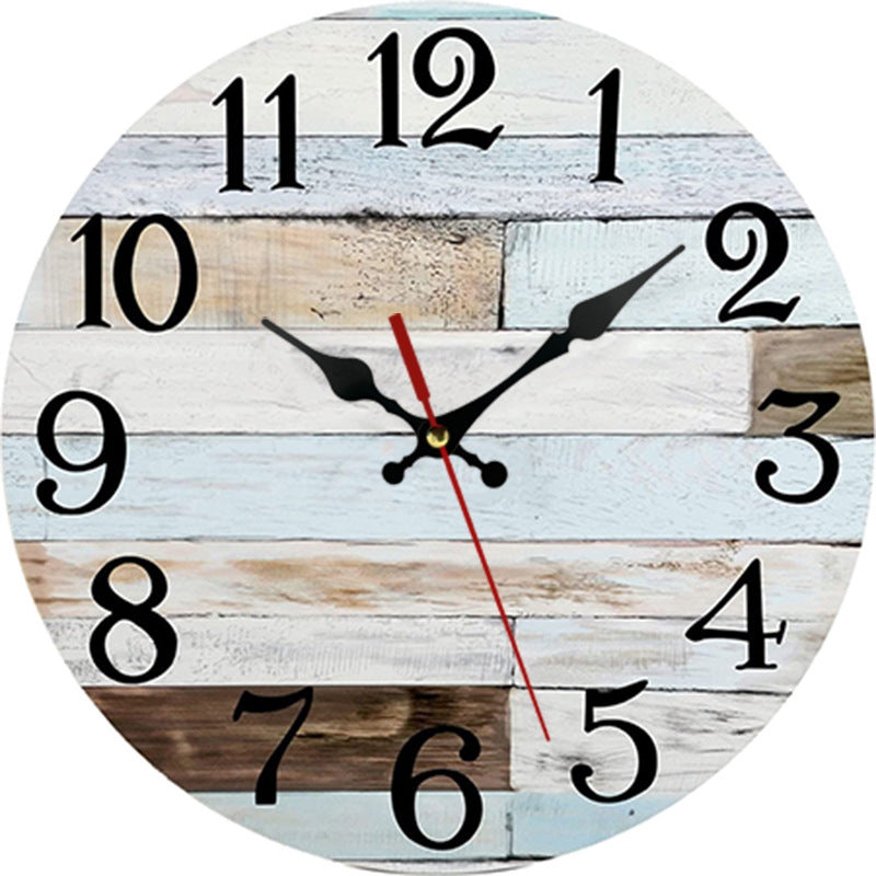 Simple Wood Grain Clock Amazon Best Selling Wall Clock