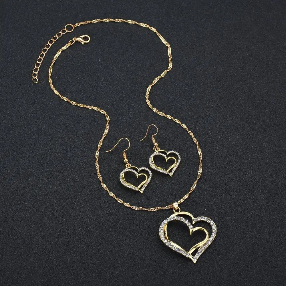 Exquisite European & American Luxe Bridal Jewellery Set – A Sophisticated Touch for Wedding Dinners & Elegant Gowns