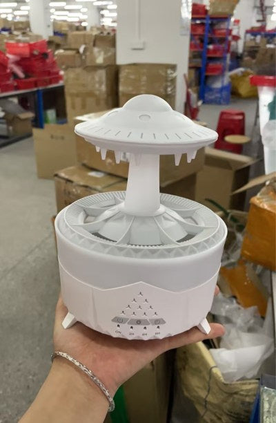 🌧️ UFO Raindrop Humidifier & Aromatherapy Diffuser..A Tranquil Rain Experience for Your Home