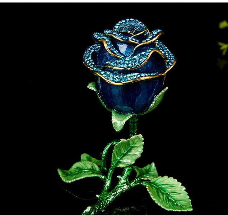 Metal Rose Jewelry Box Decoration Ideas