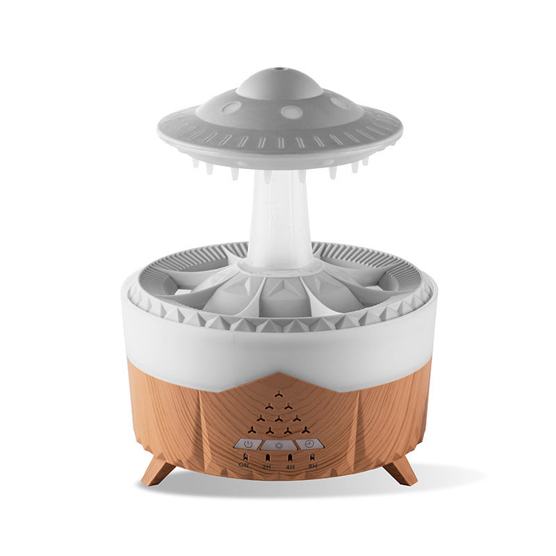 🌧️ UFO Raindrop Humidifier & Aromatherapy Diffuser..A Tranquil Rain Experience for Your Home