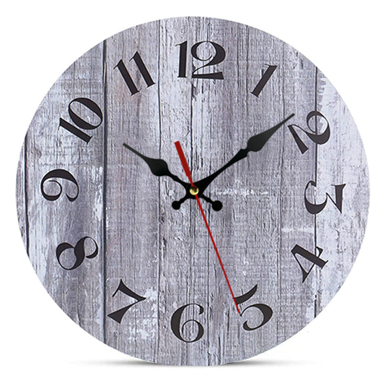 Simple Wood Grain Clock Amazon Best Selling Wall Clock