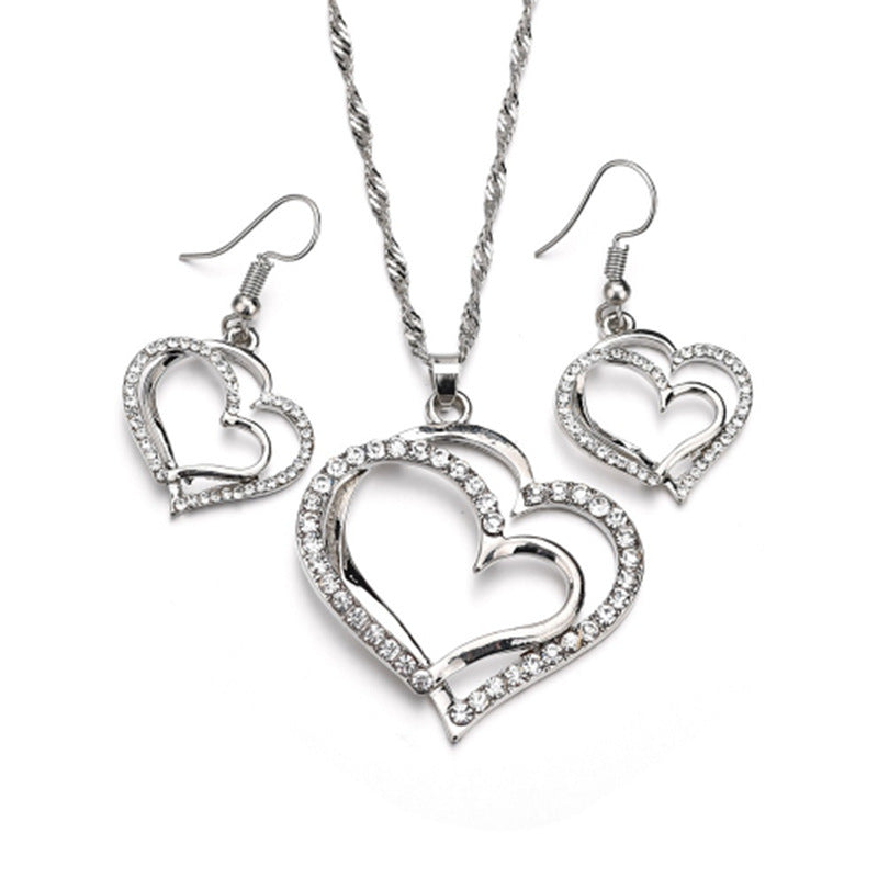 Exquisite European & American Luxe Bridal Jewellery Set – A Sophisticated Touch for Wedding Dinners & Elegant Gowns