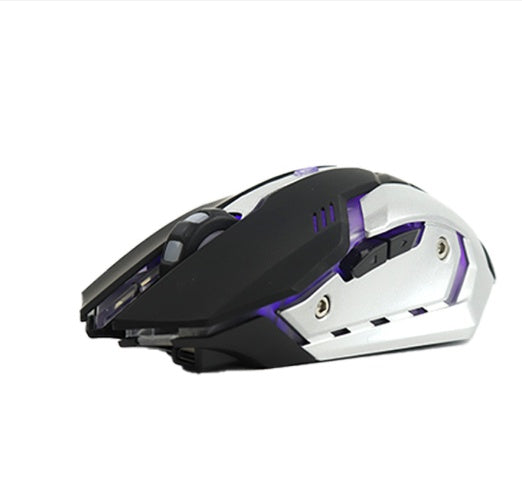 Silent Precision Wireless Gaming Mouse with Advanced Charging Tech
